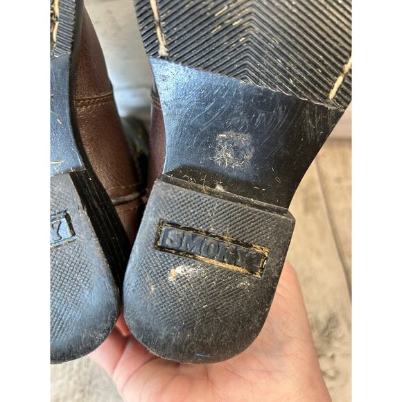 SMOKEY MOUNTAIN Boy’s Western Roper Boots / Size: 10.5 Toddler - Picture 7 of 11